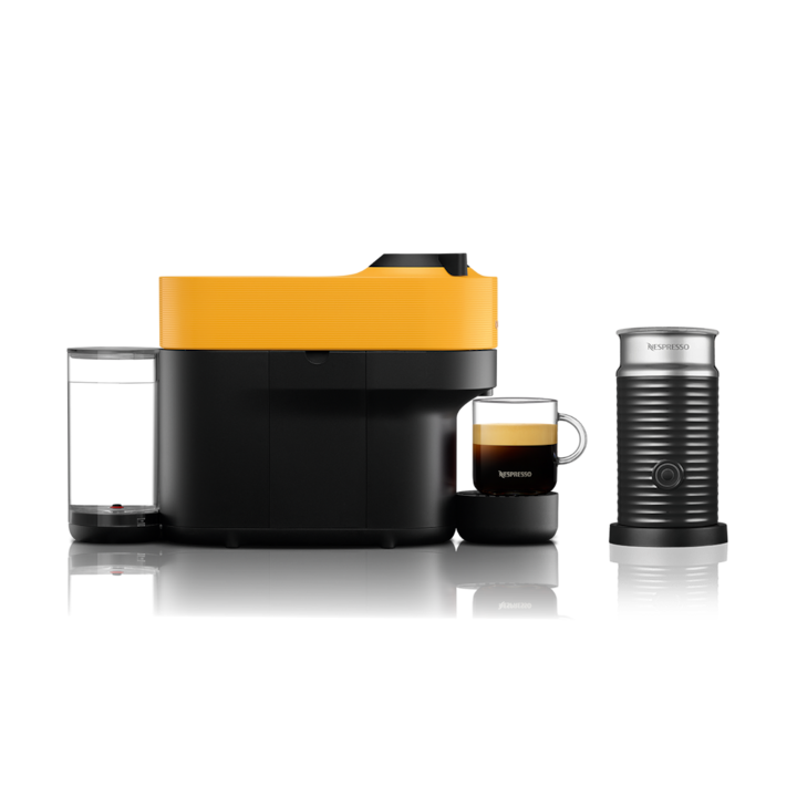 Vertuo Pop Yellow Coffee Machine Bundle Deals | Nespresso MY