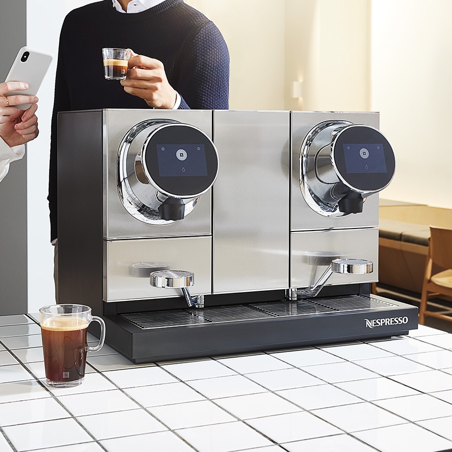 Nespresso machine big online