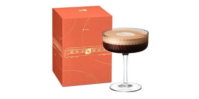 Barista Festive Glass