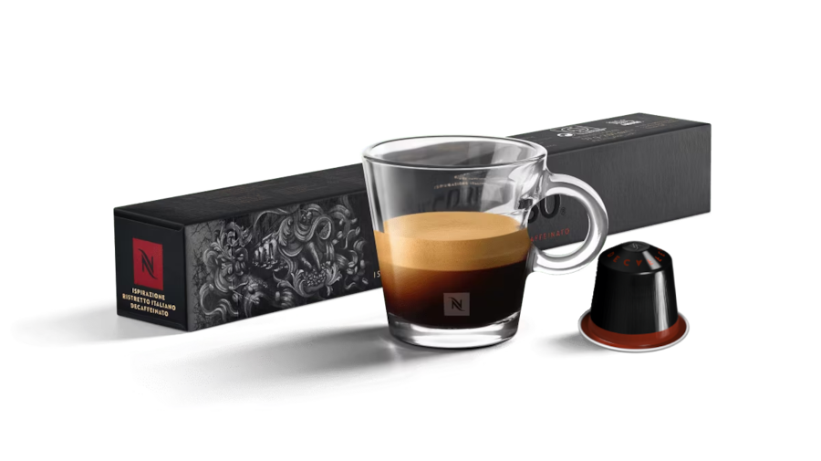 Cápsula de Café descafeinado Ristretto Decaffeinato | Nespresso Brasil