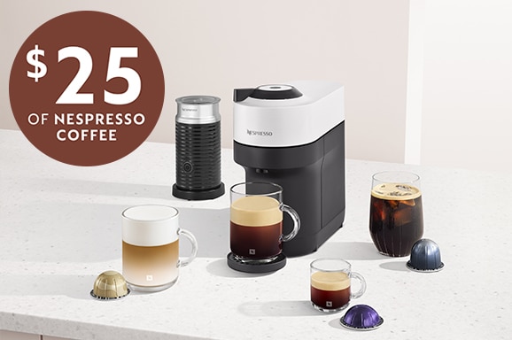 Register a Coffee Machine bought through a retailer Nespresso Canada