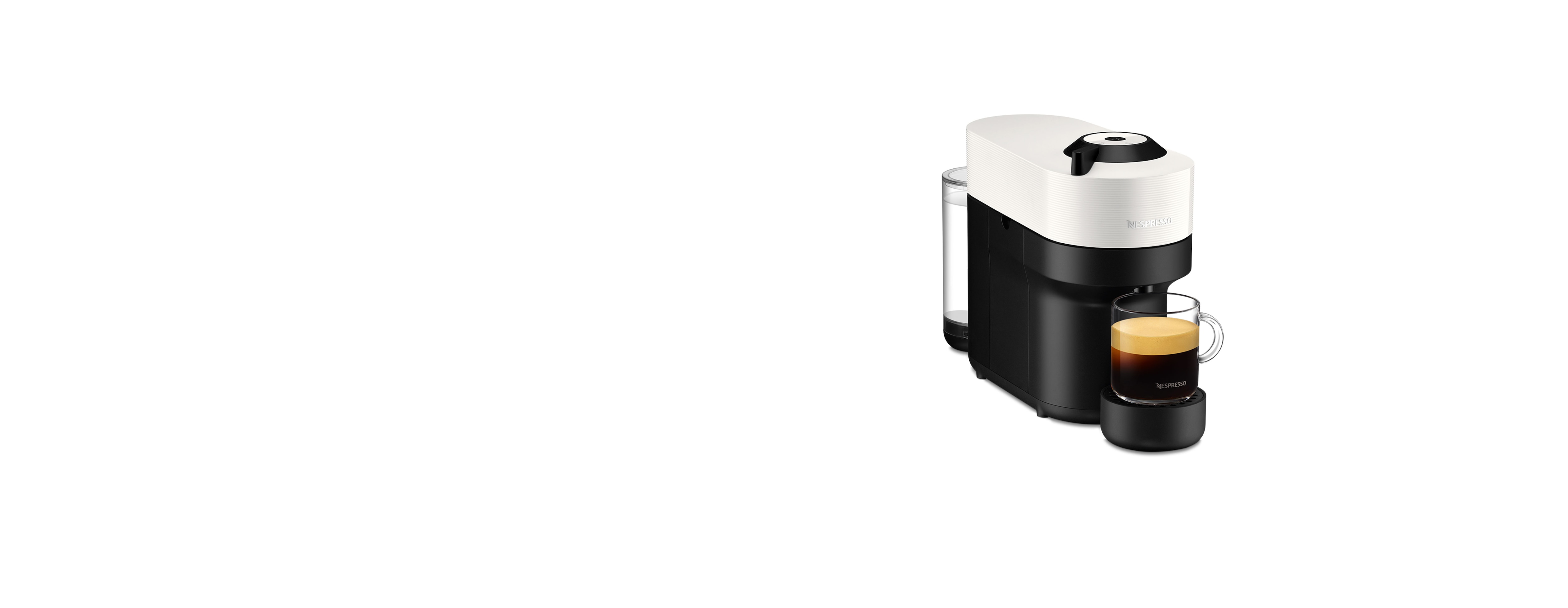 Vertuo Pop Coconut White - Coffee machine - Nespresso
