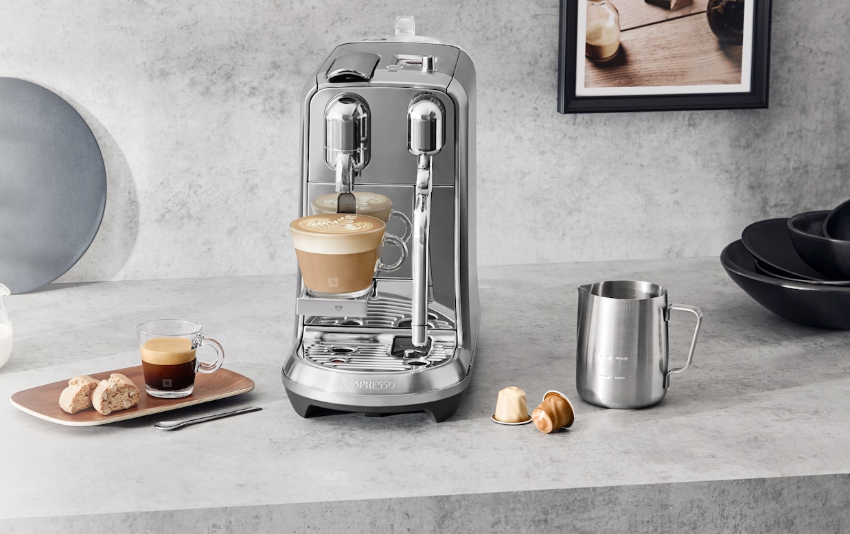 Coffee Maker Breville Bne800bss Nespresso Creatista Plus Nespresso