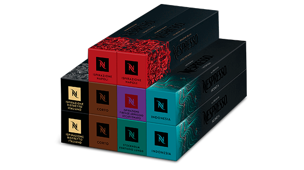 Pack Discovery - 100 coffee capsules - Nespresso ®