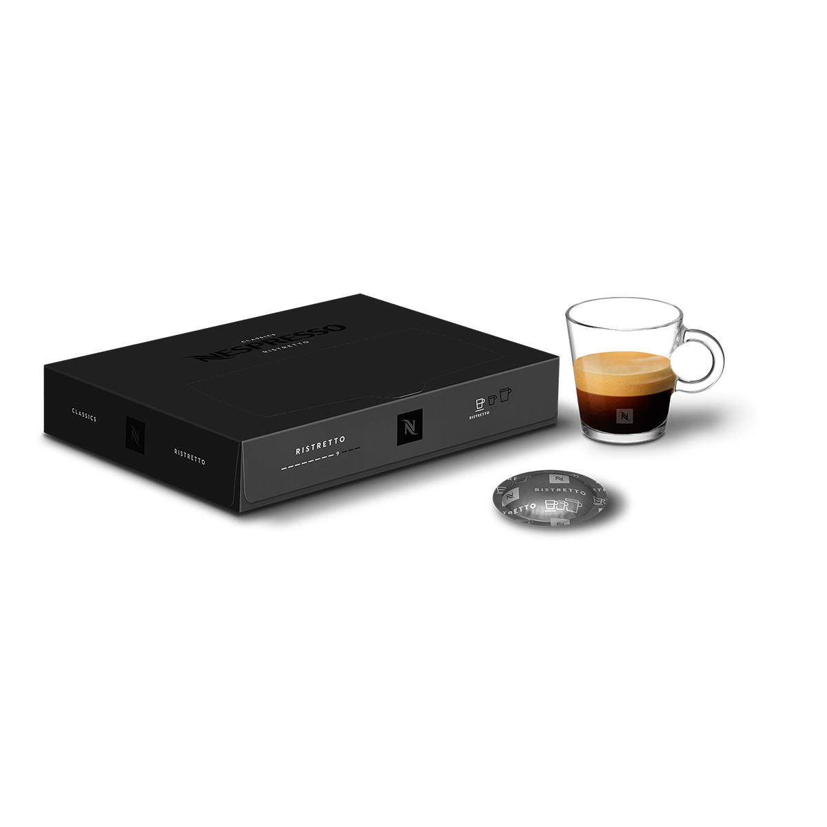 Ristretto Box of 50 Coffee Capsules - Nespresso™ Pro SG