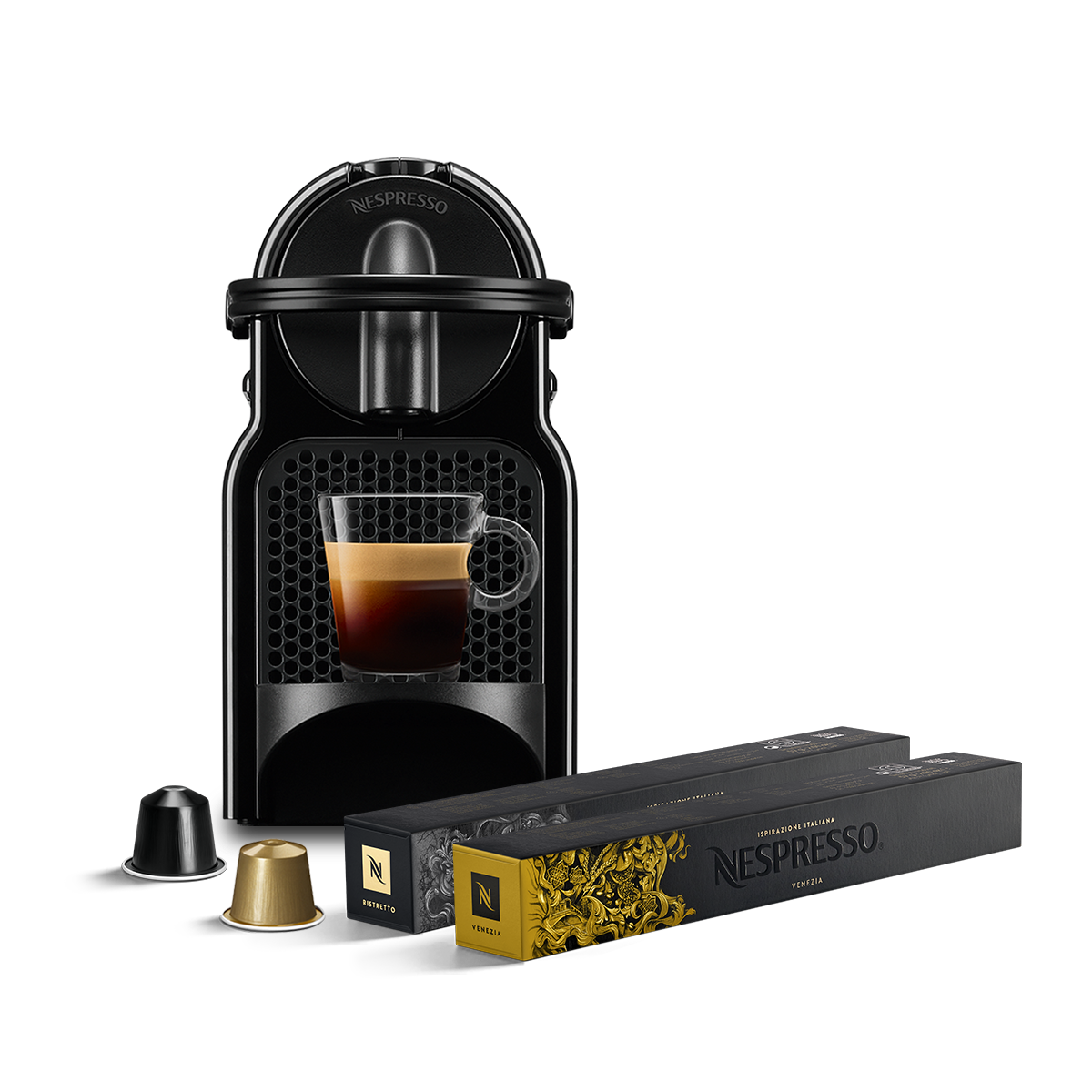 Buy Inissia Black Starter Pack - Nespresso MY
