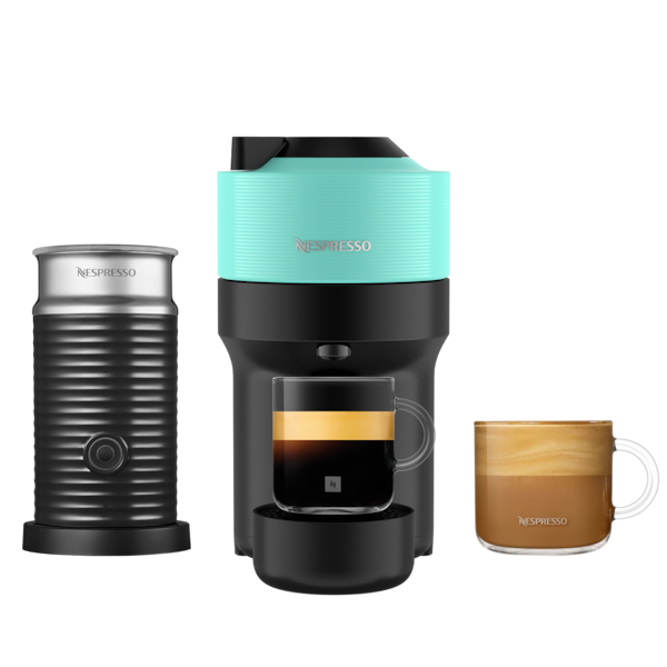 Vertuo Pop Aqua Mint & Aeroccino3