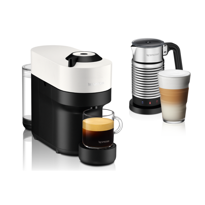 Vertuo Pop Coconut White & Aeroccino4 Milk Frother