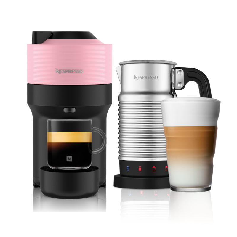 Vertuo Pop Candy Pink & Aeroccino4 Milk Frother