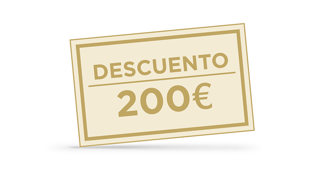 200€ descuento