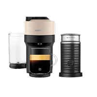 Vertuo Pop+ Beige & Aeroccino | Machine à café | Nespresso Canada