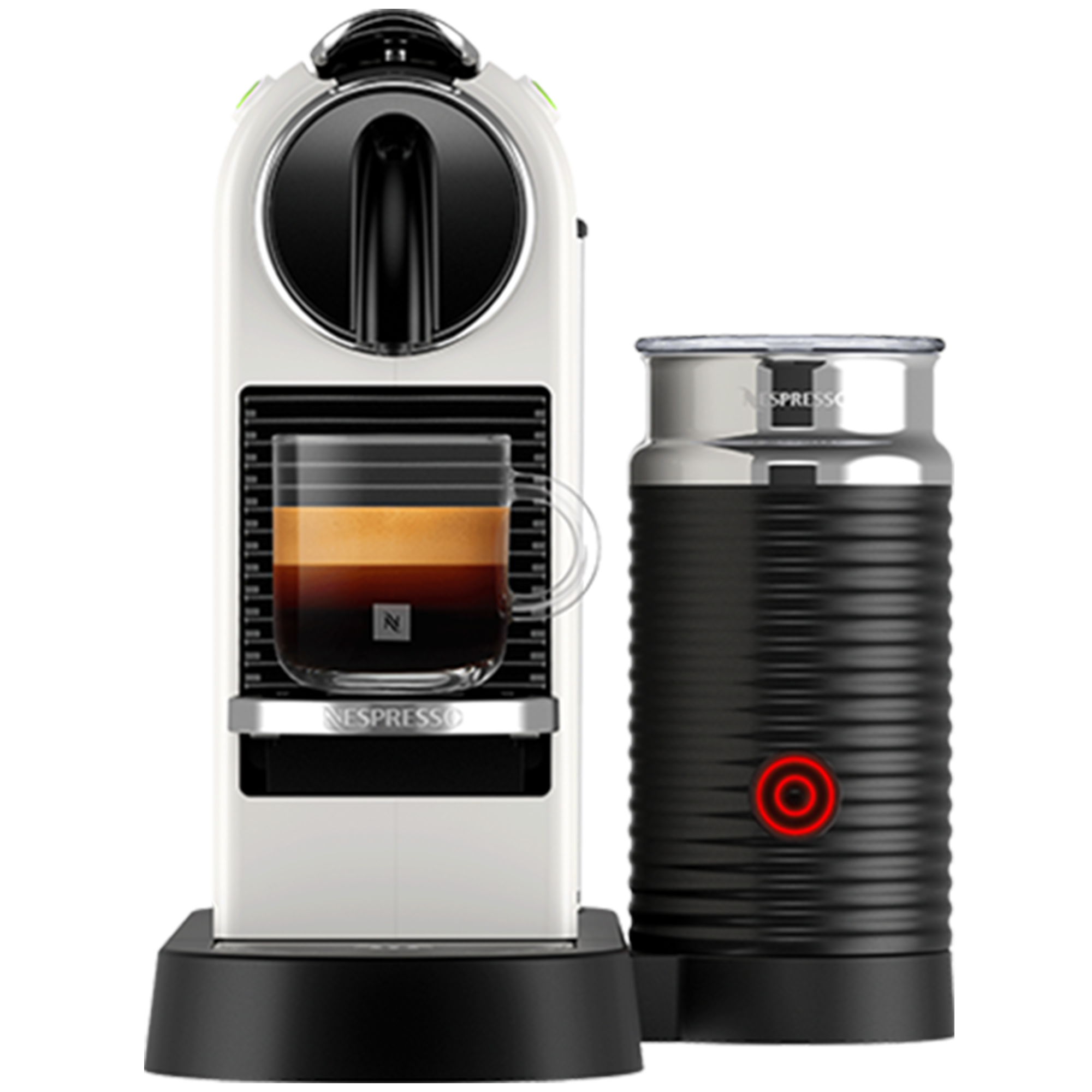 Nespresso 12本 Krups YY2912FD Blanche Nespresso Essenza Mini Pure White