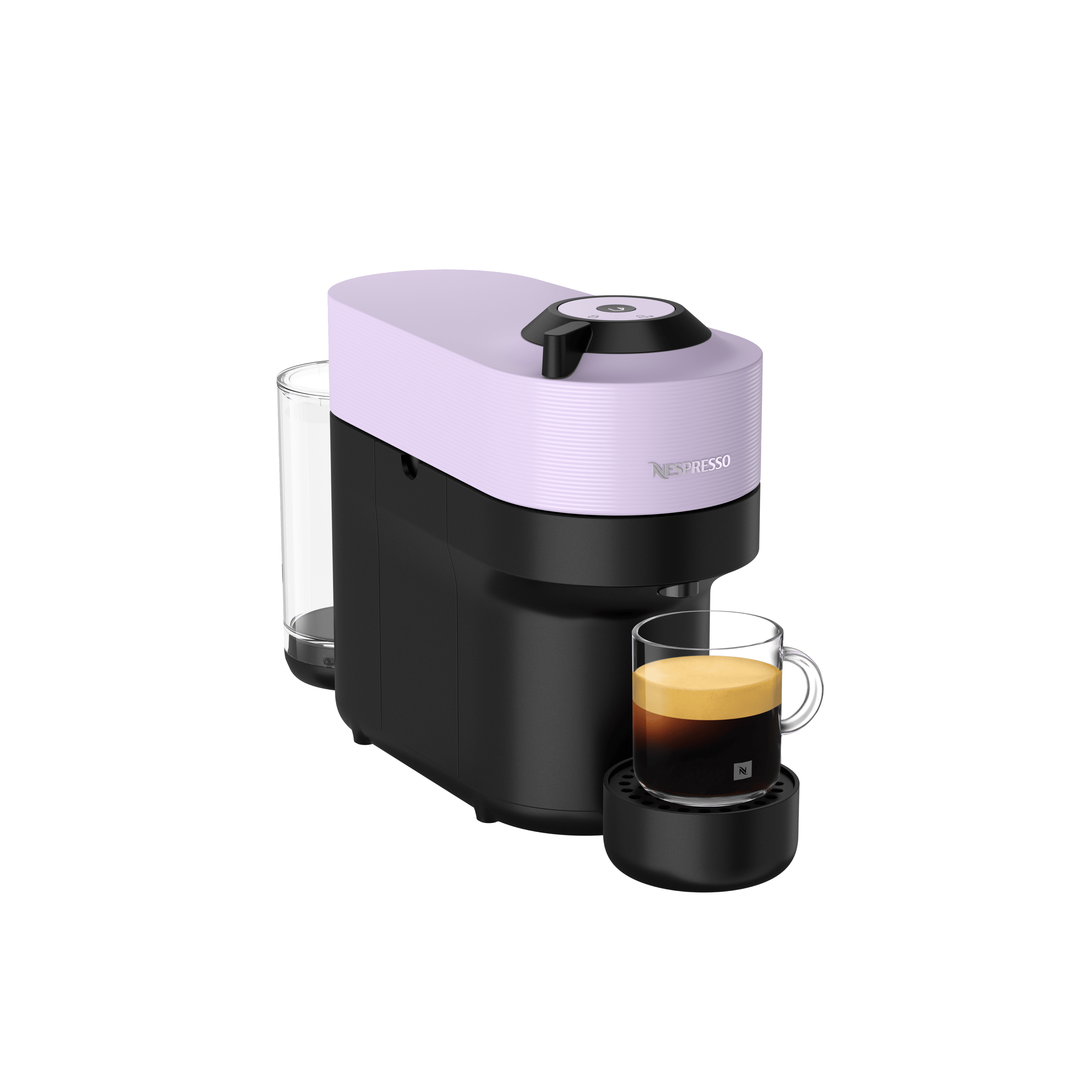 Кофемашина Nespresso Vertuo Pop сиреневая и Aeroccino 3 — фото 6