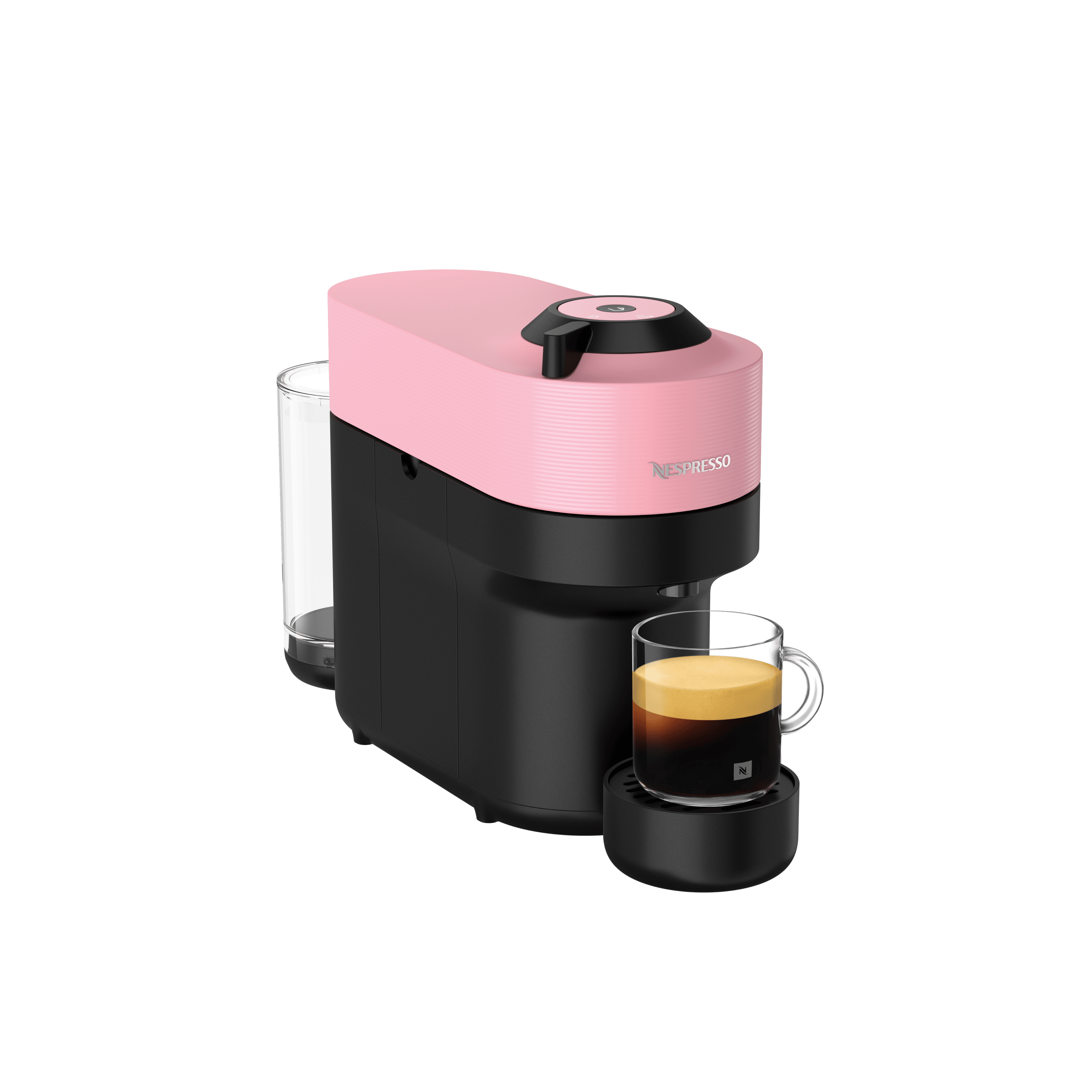 Кофемашина Nespresso Vertuo Pop розовая и Aeroccino 3 — фото 5