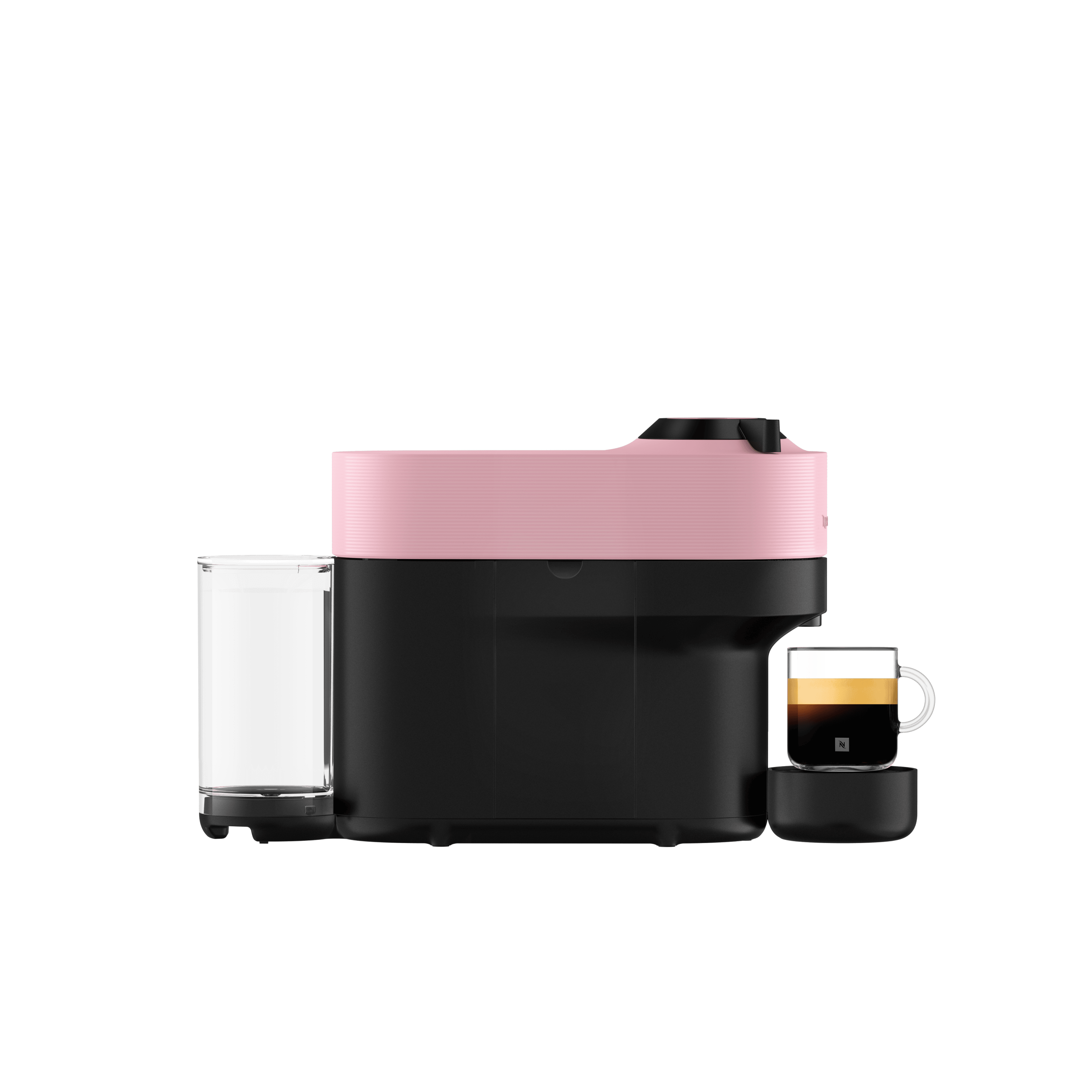 Кофемашина Nespresso Vertuo Pop розовая и Aeroccino 3 — фото 3