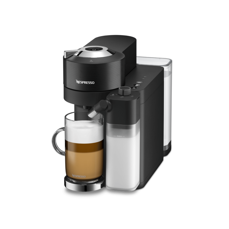 Vertuo Lattissima Preta 110v | Cafeteira elétrica | Nespresso Brasil