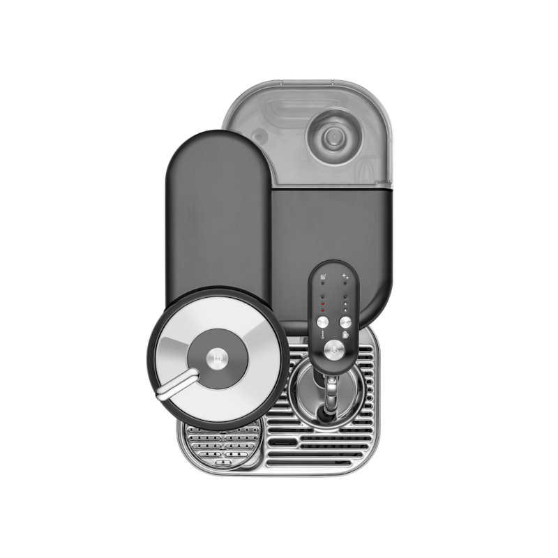 Vertuo Creatista Black Stainless Steel - Coffee Machine - Nespresso