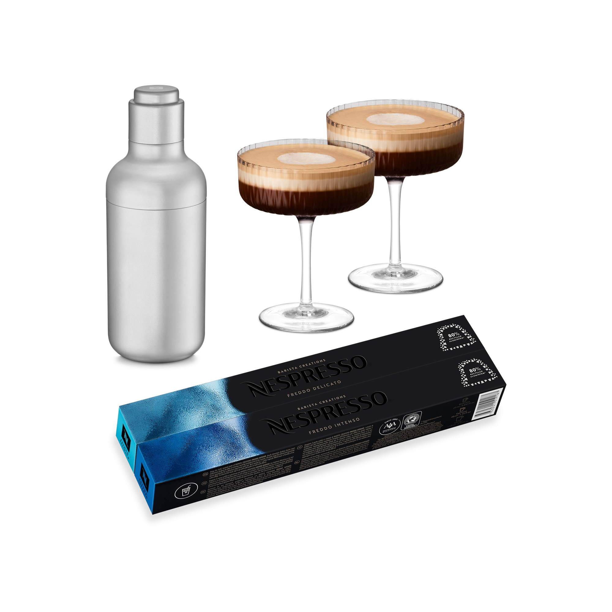 Nespresso カクテルグラス 2個セット Nespresso カクテルグラス 2個セット