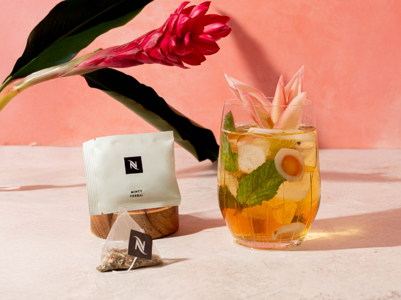 Minty Herbal Tea - Nespresso Tea Bags - Nespresso™ Pro SG