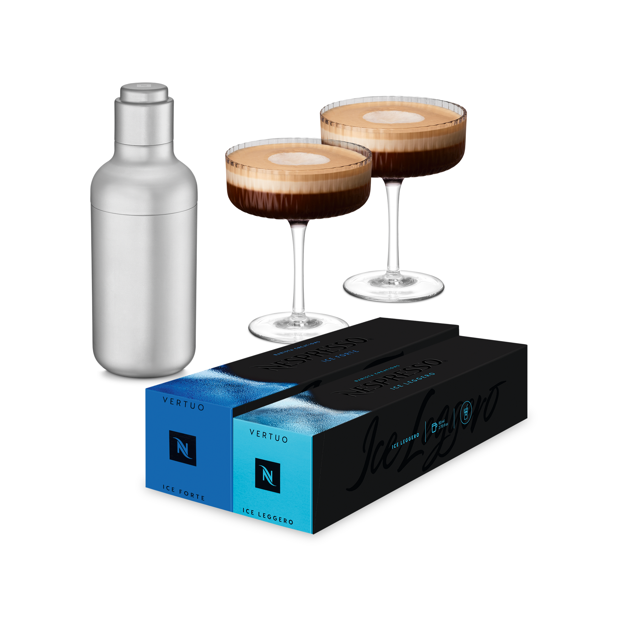 Nespresso カクテルグラス 2個セット Nespresso カクテルグラス 2個セット