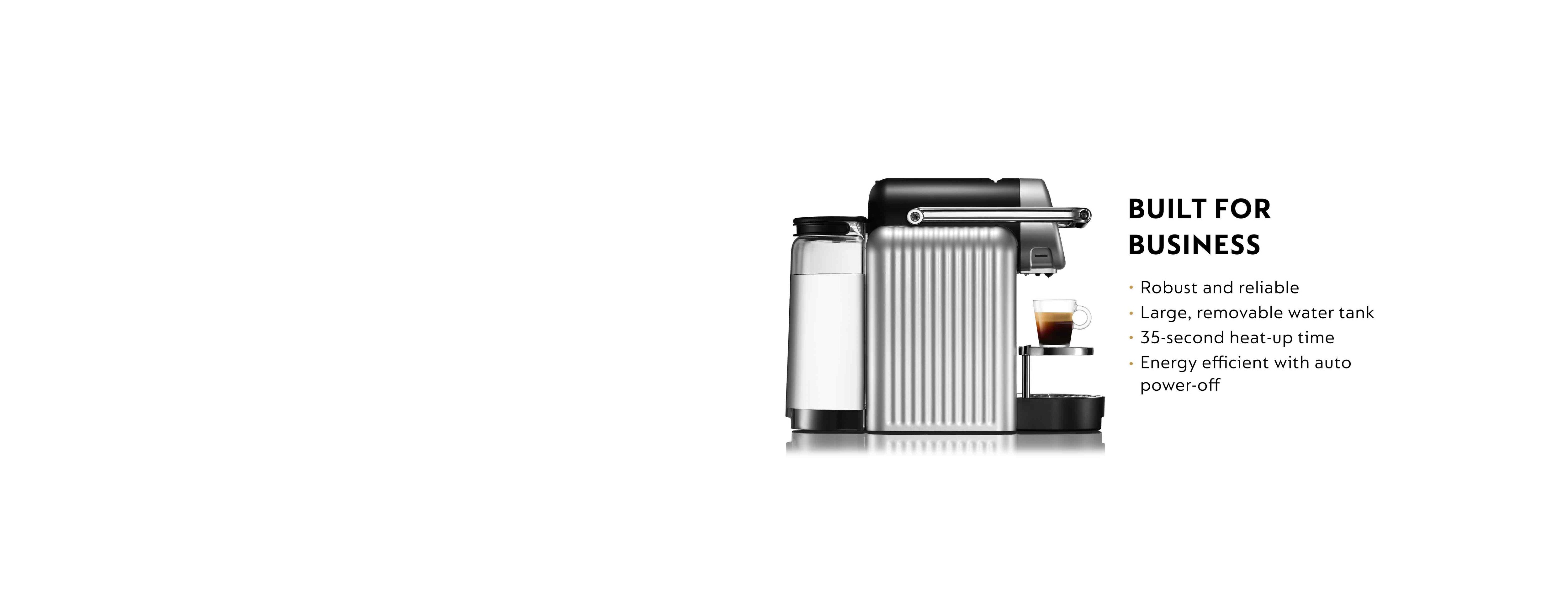 Zenius + Aeroccino Bundle - Nespresso Professional USA