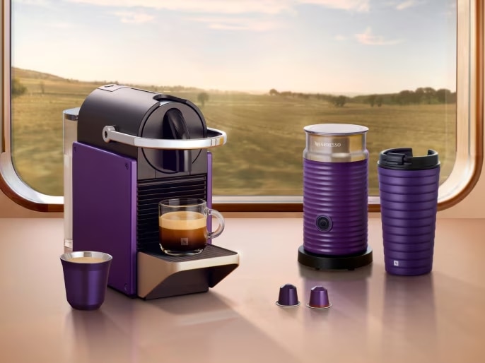 Pixie Roxa 110v |Cafeteira elétrica|Nespresso Brasil