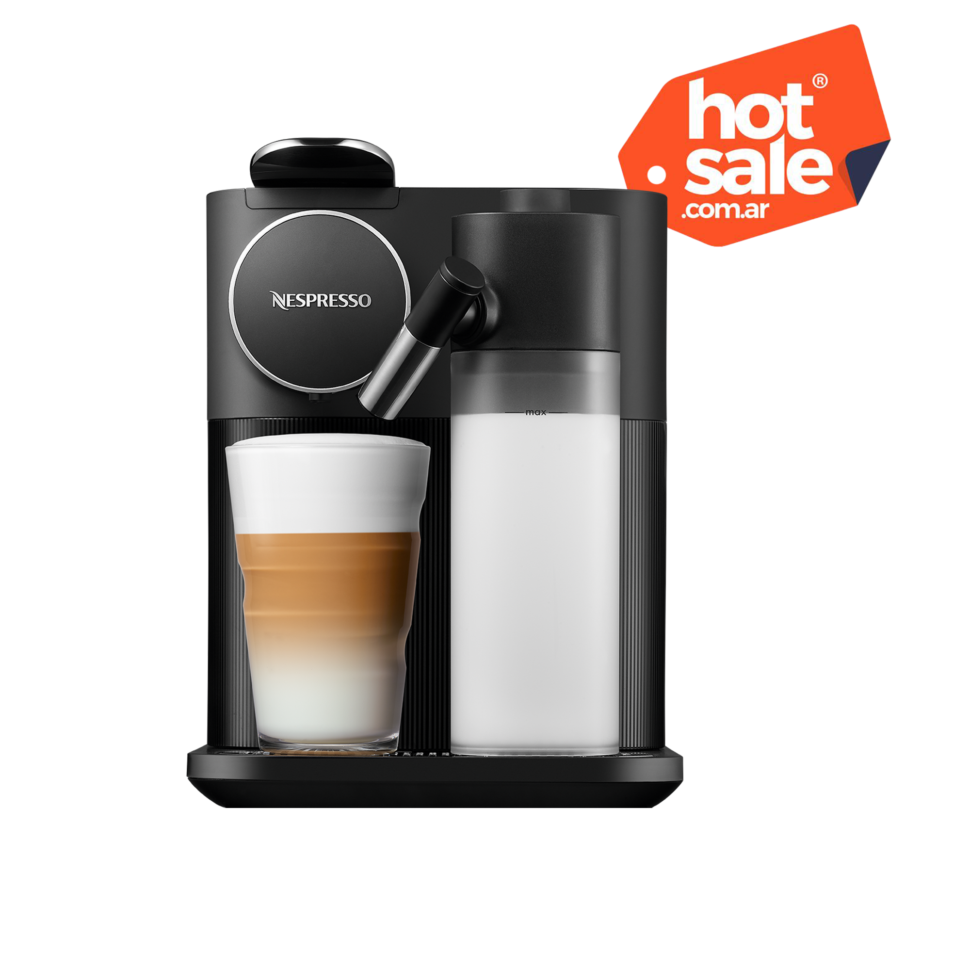 Gran Lattissima Black - Coffee machine - Nespresso™ AR
