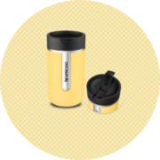 Travel Mug Small, City Sun Yellow