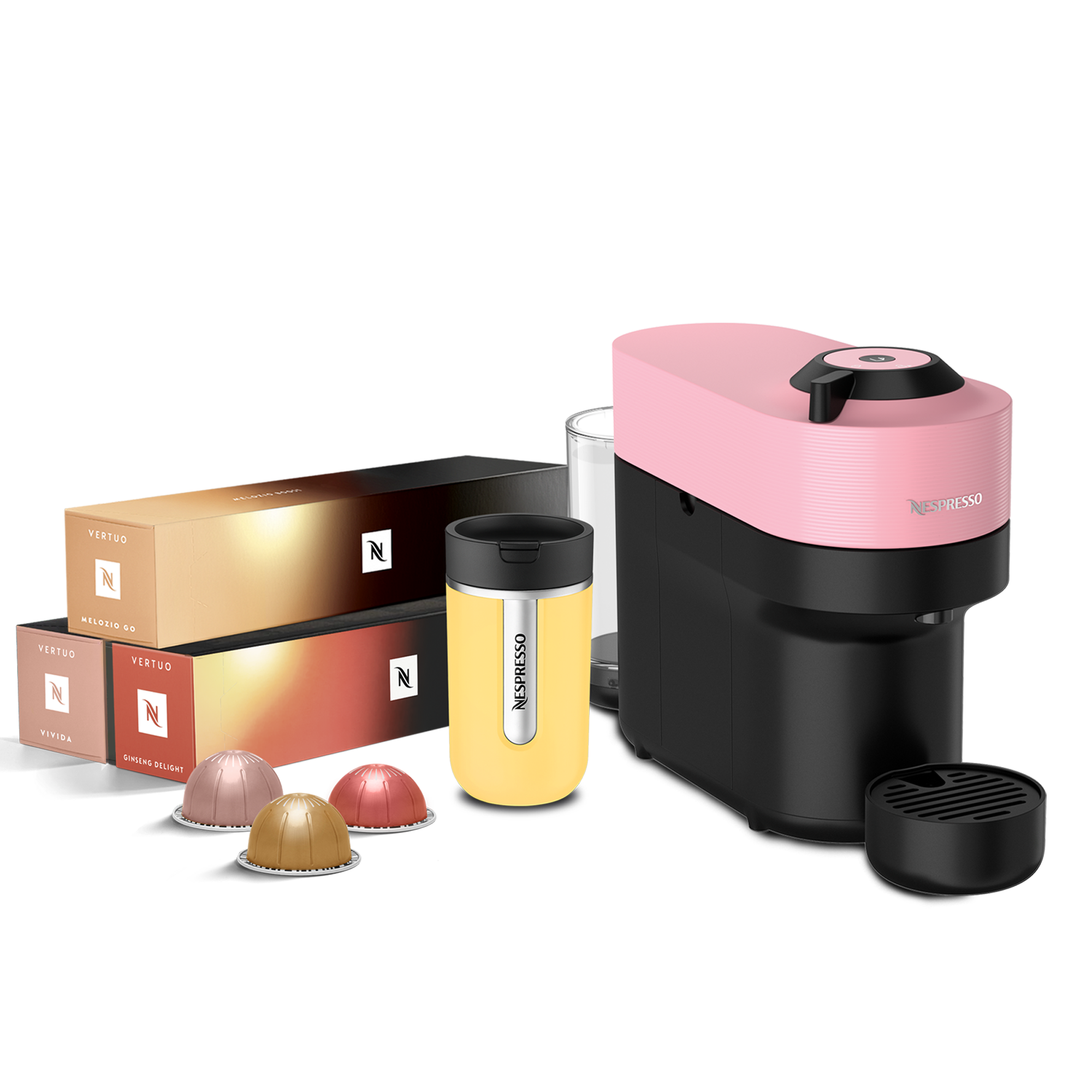 【新品未開封】Nespresso VERTUO POP ピンク Vertuo Pop+ in Candy Pink is back 💝 Gift one of our best-selling