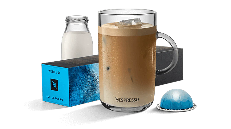 Latte Bianco Leggero Vertuo Nespresso Vertuo Bianco Doppio, Forte