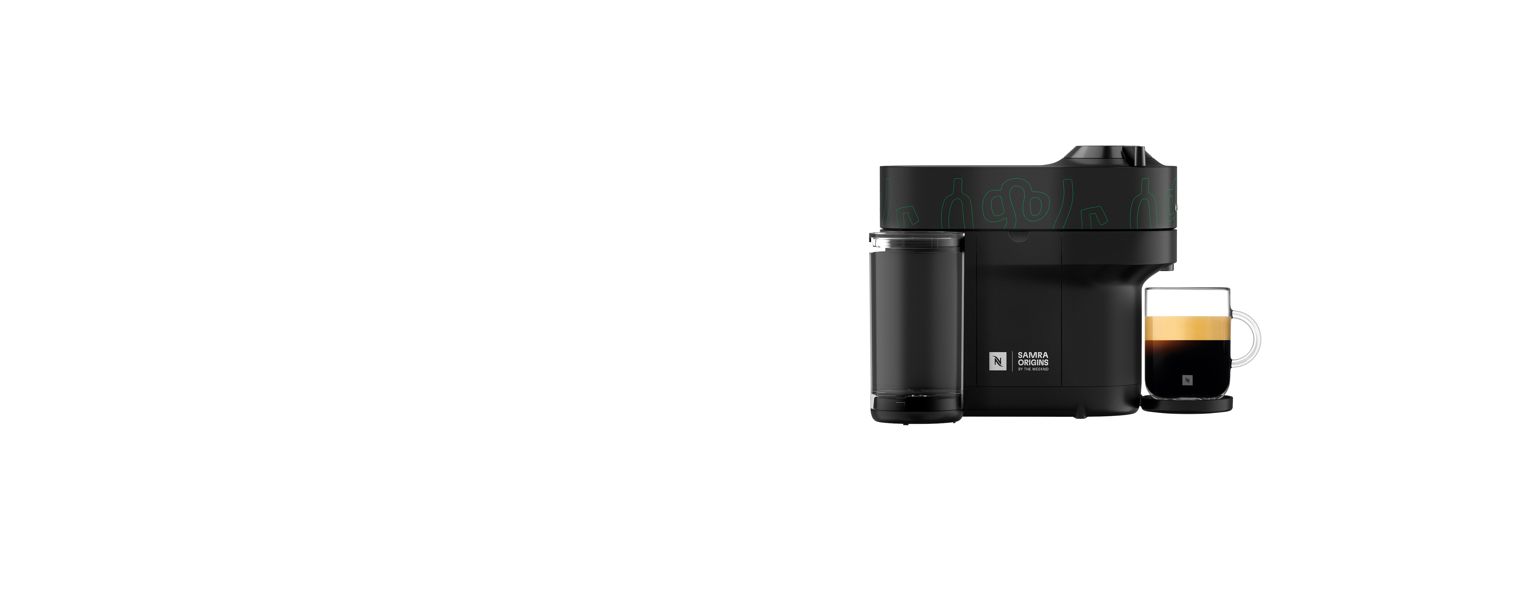 Кофемашина Nespresso Vertuo Pop+ Samra Origins зелёная — фото 6