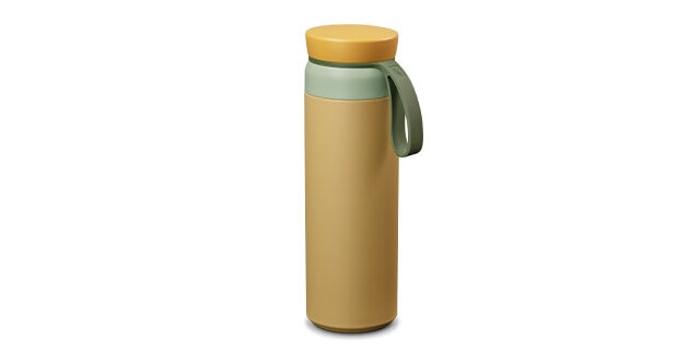 Water Bottle Spring Leaf (500ml)