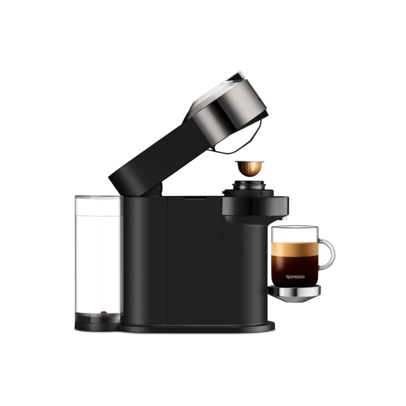 Nespresso Vertuo Next Dark Chrome - Vertuo Coffee Machine - Nespresso