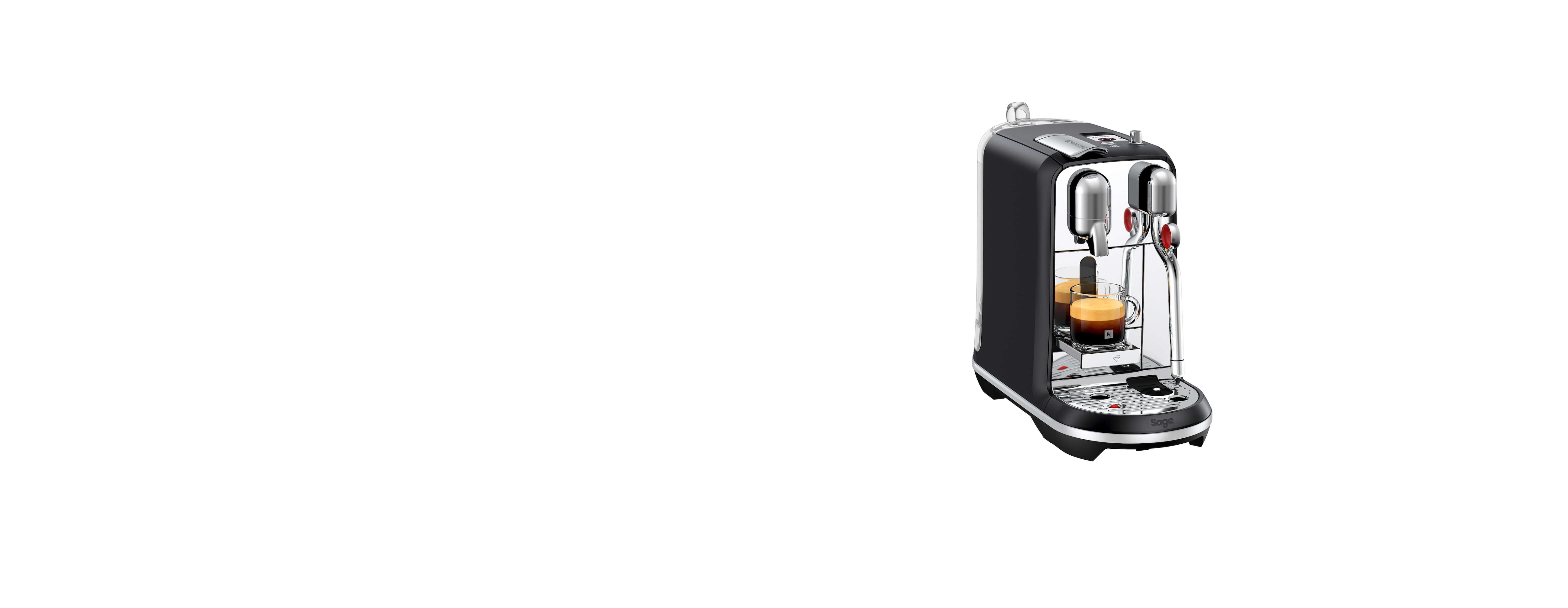 Creatista Plus Black Truffle - Barista Coffee Machine - Nespresso