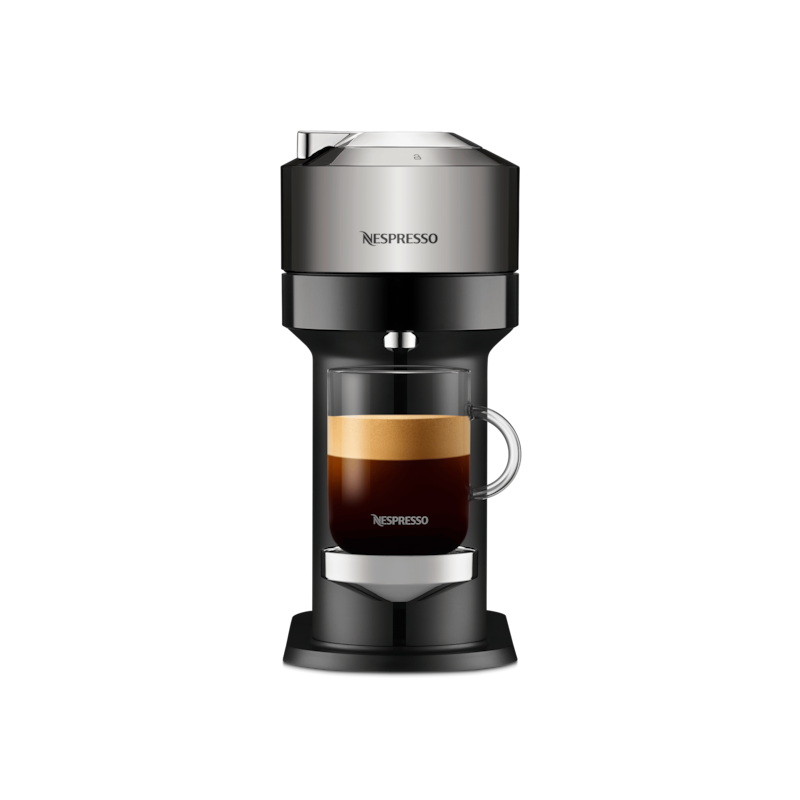 Nespresso Vertuo Next Dark Chrome - Vertuo Coffee Machine - Nespresso