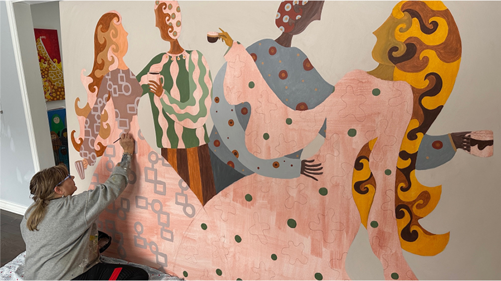 Nespresso Yorkdale Boutique Art