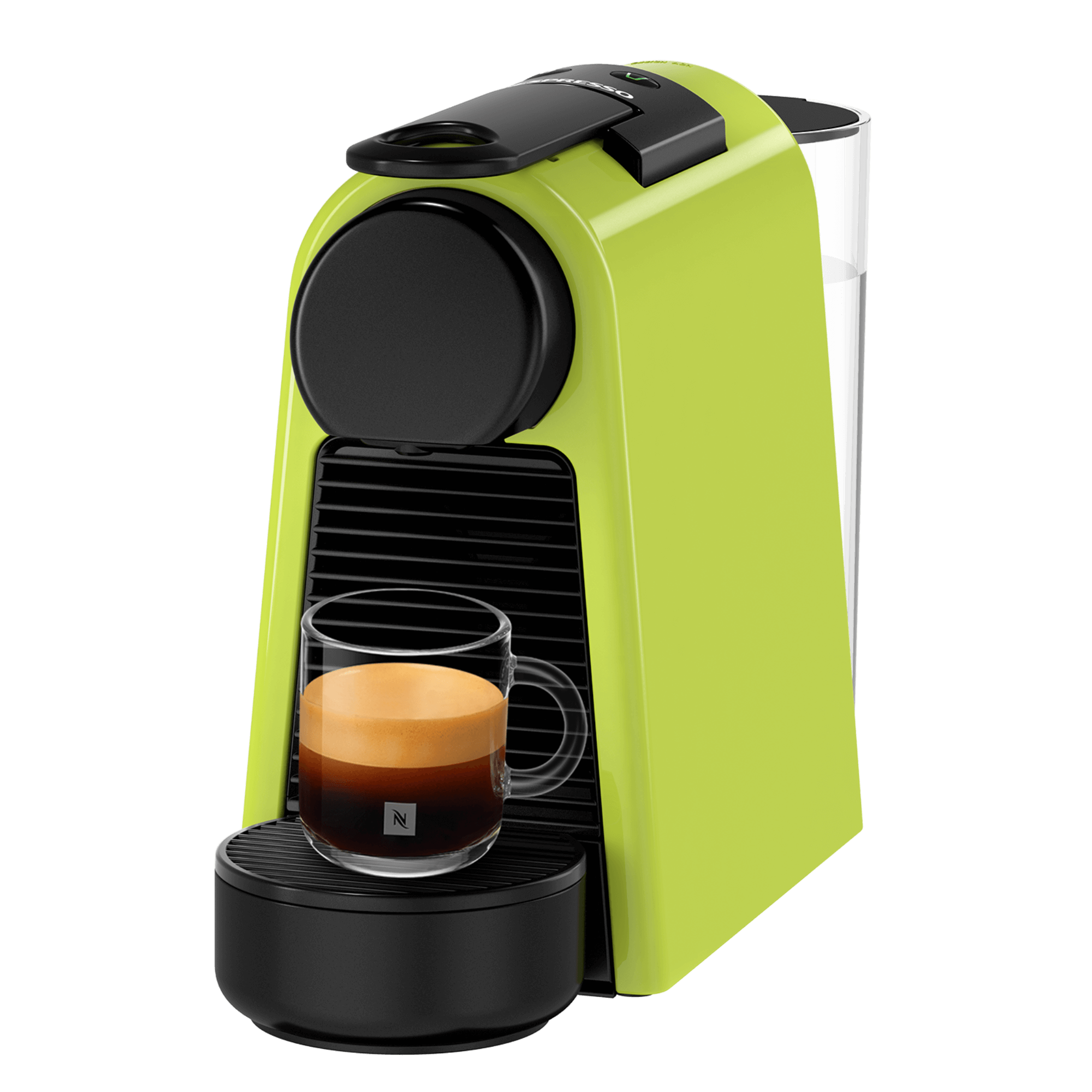 Essenza Mini Lime Green - Small Coffee Machine - Nespresso