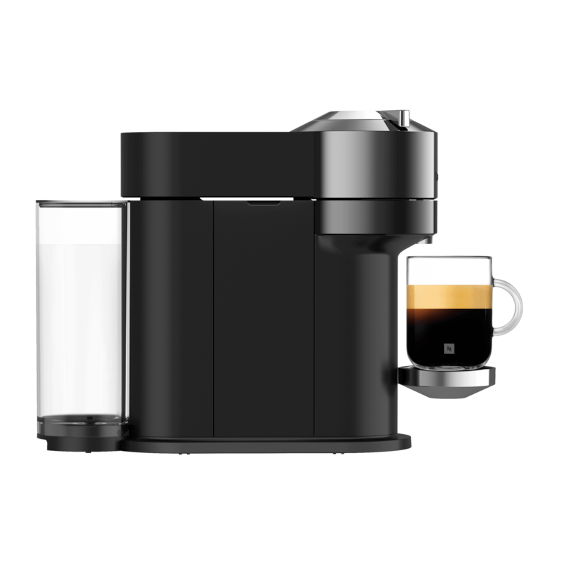 Cafeteira Vertuo Next Preta Cromada 220V | Nespresso Brasil
