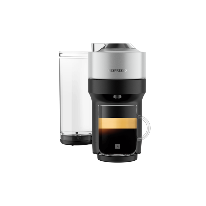 ヴァーチュオ ポップ + ネスプレッソ シルバー ポップ プラス ヴァーチュオ ポップ プラス シルバー D｜コーヒーメーカー