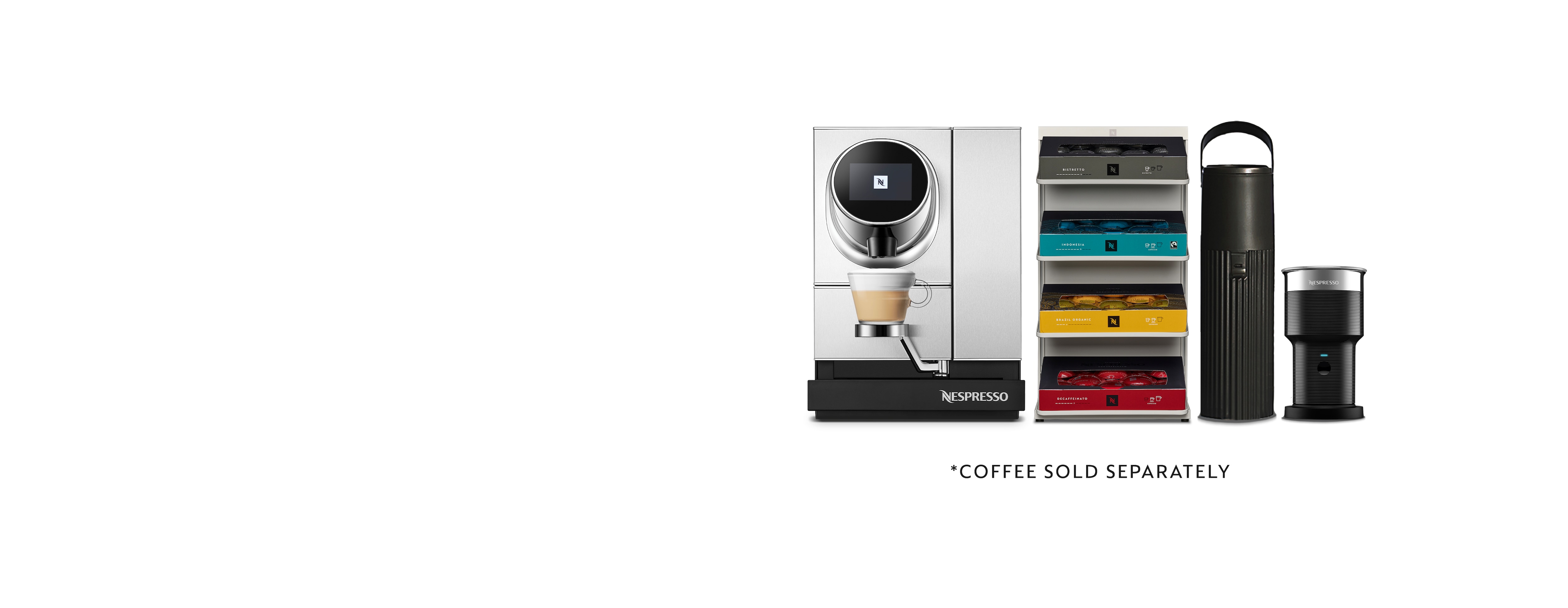 Nespresso - Coffee Machine Details Page