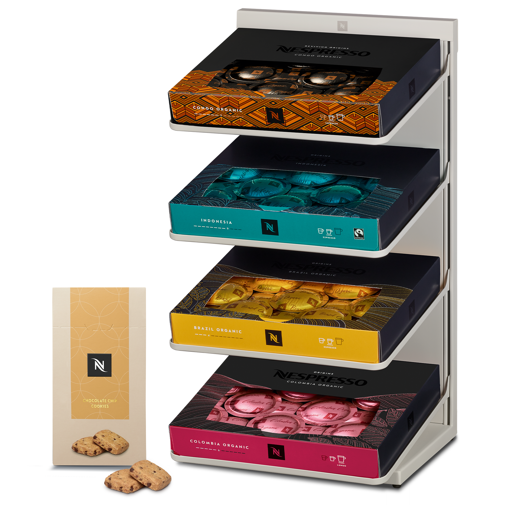 Nespresso Colombia Organic 4ケースセット Organic Coffee Collection Pack | Nespresso Pro Luxembourg