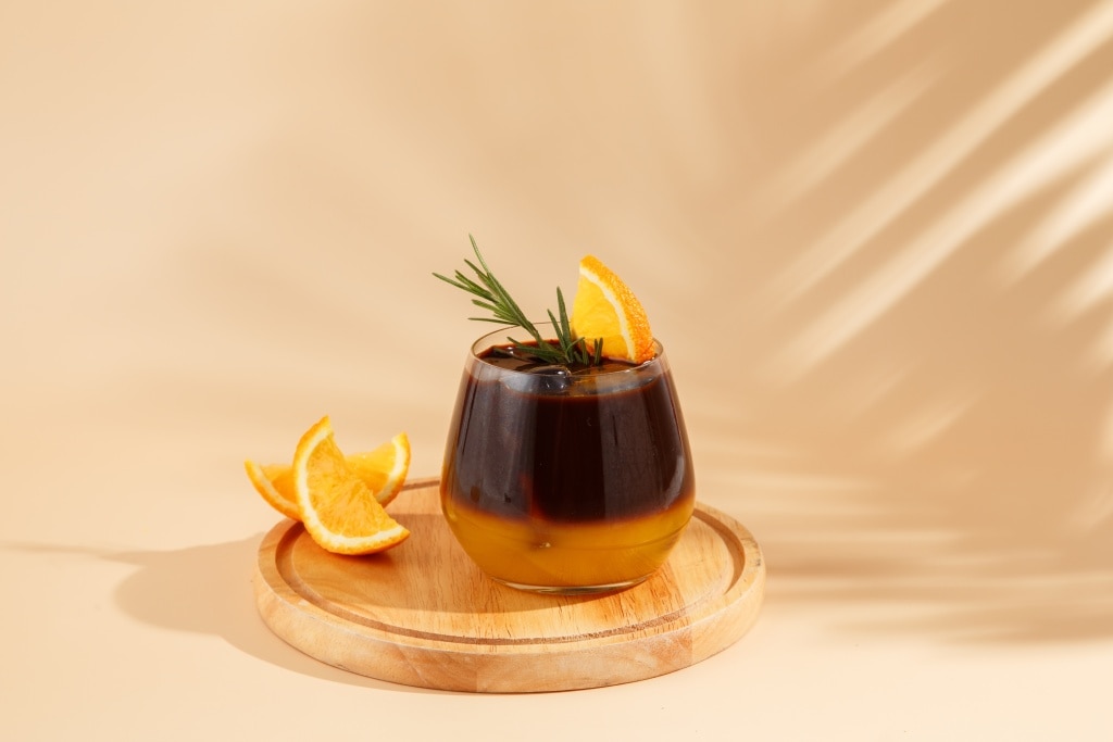 สูตรอเมริกาโน่น้ำส้ม