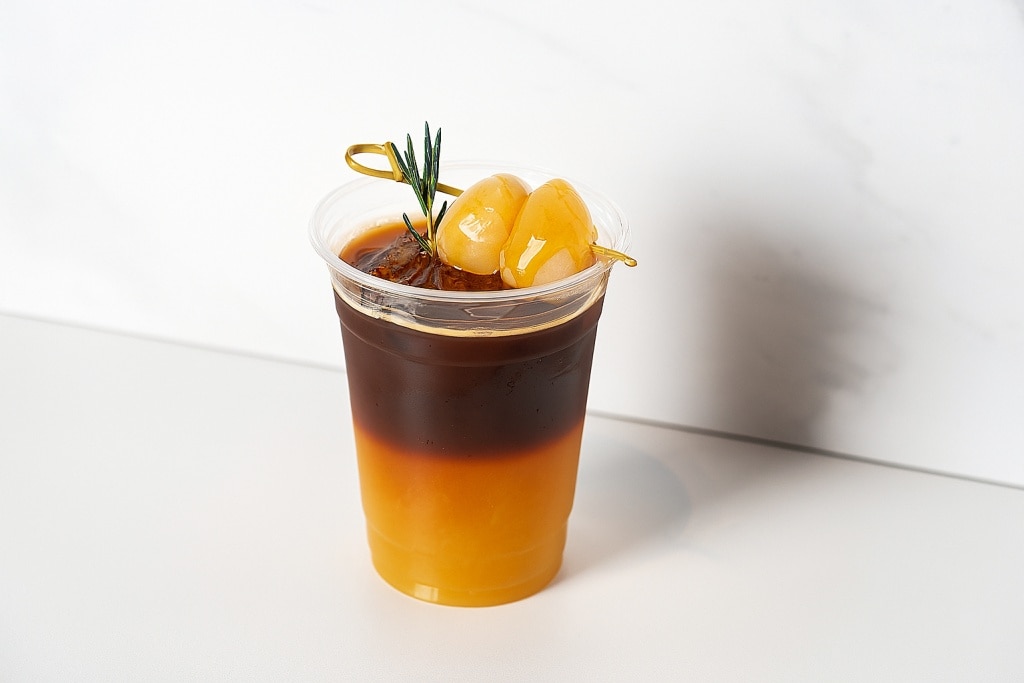 สูตรอเมริกาโน่พีช