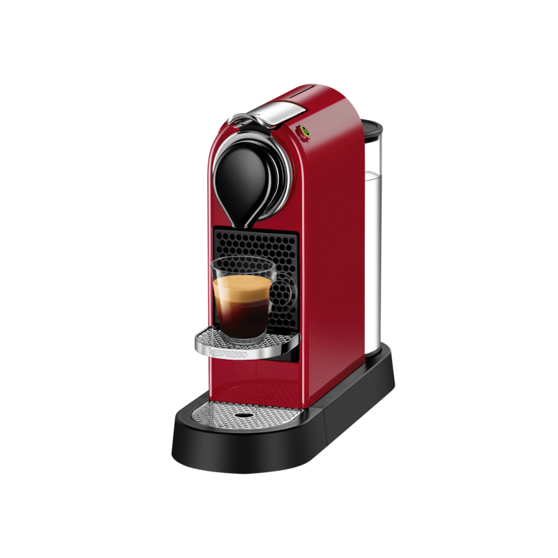 Nespresso citiz ネスプレッソ シティズ レッド C110 CitiZ&Milk Cherry Red - Original Espresso Machine - Nespresso USA
