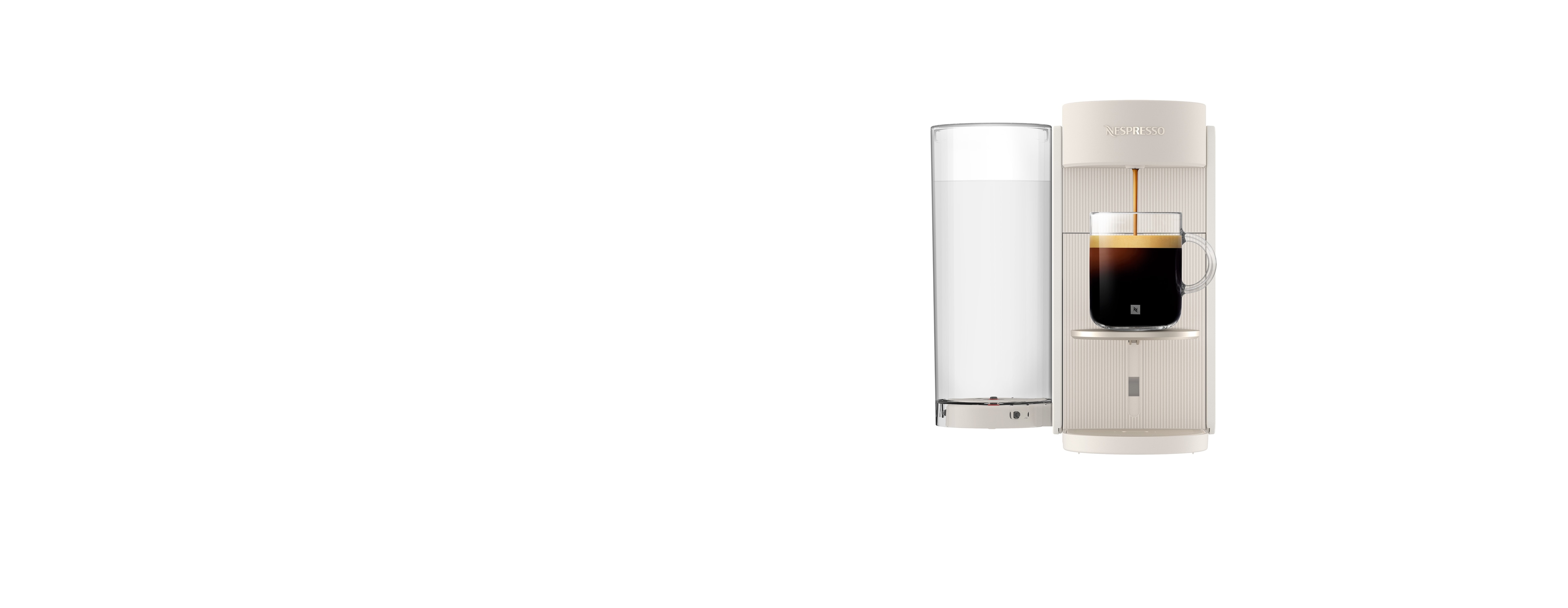 Vertuo Up Pearl White - Coffee Machine - Nespresso JP