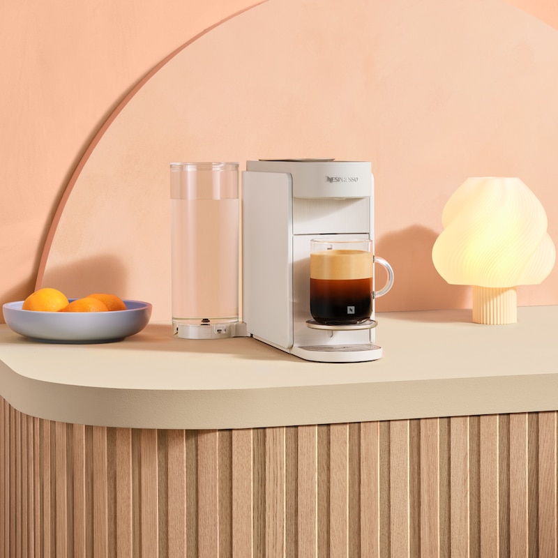Vertuo Up Pearl White - Fast Coffee Machine | Nespresso USA