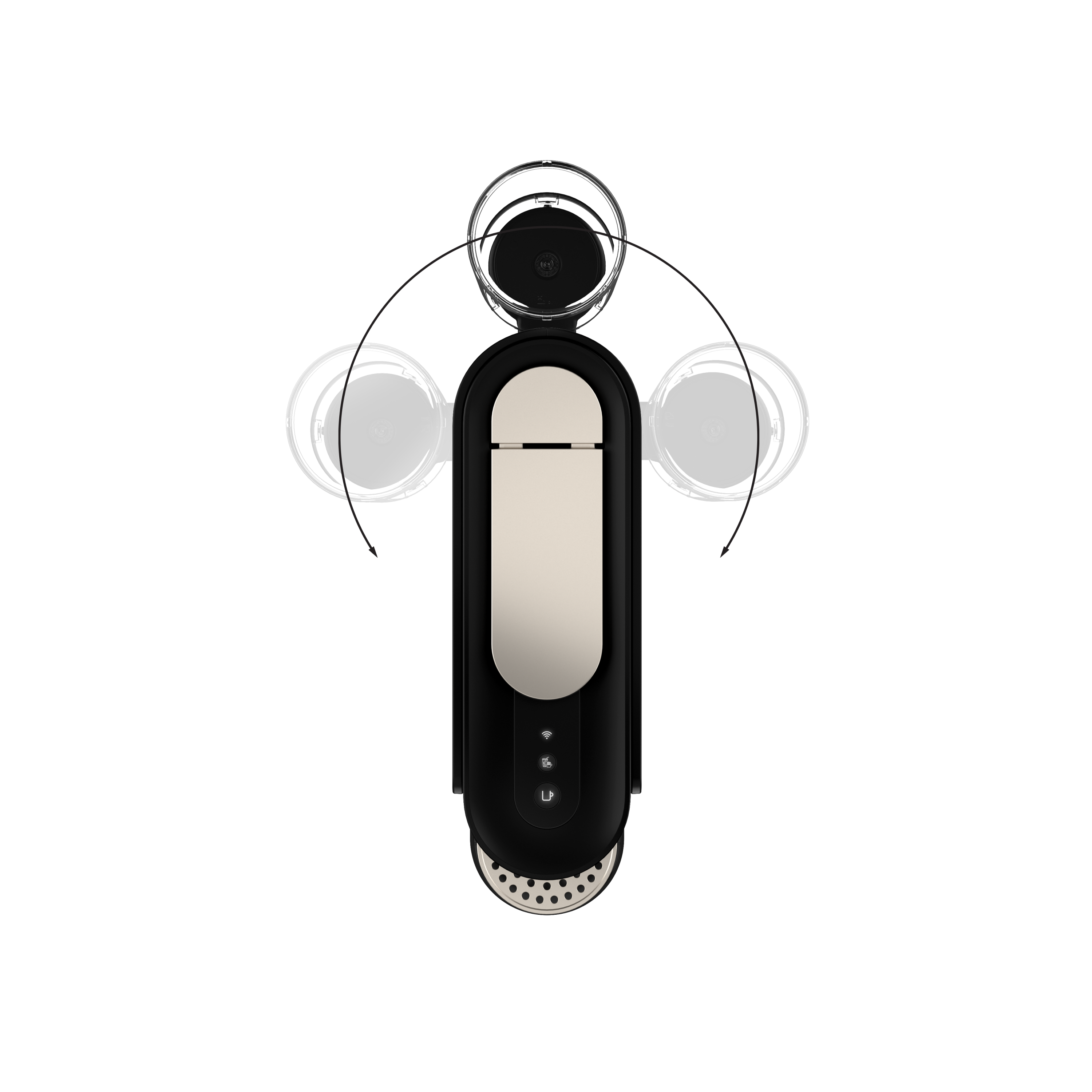 Кофемашина Nespresso Vertuo Up чёрная — фото 4