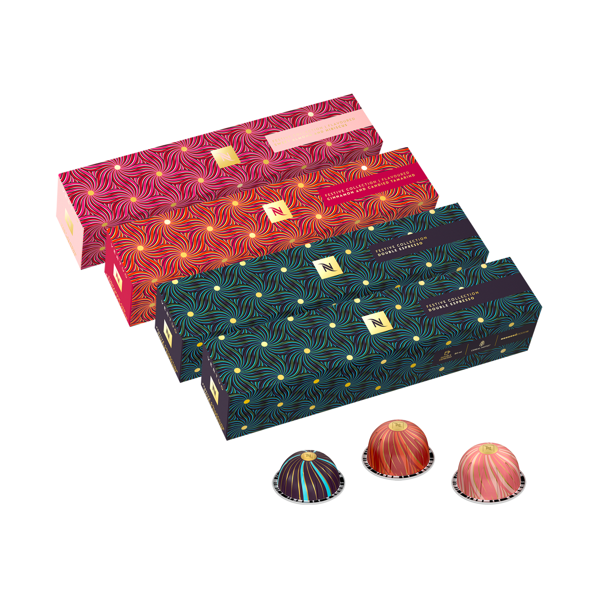 ヴァーチュオ フェスティブ コーヒーセット(40カプセル)｜カプセル