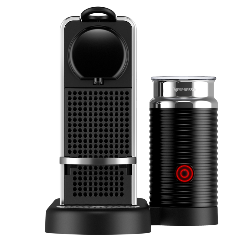 CitiZ Platinum&Milk Stainless steel Coffee Machine - Nespresso