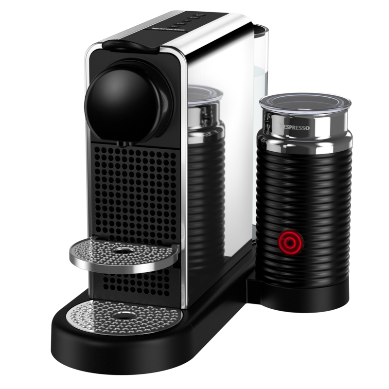 CitiZ Platinum&Milk Stainless steel Coffee Machine - Nespresso